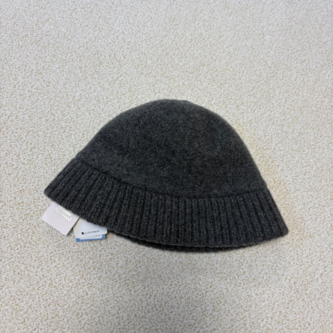 비비안웨스트우드 가죽 패치 바스크햇 새상품 상품이미지3