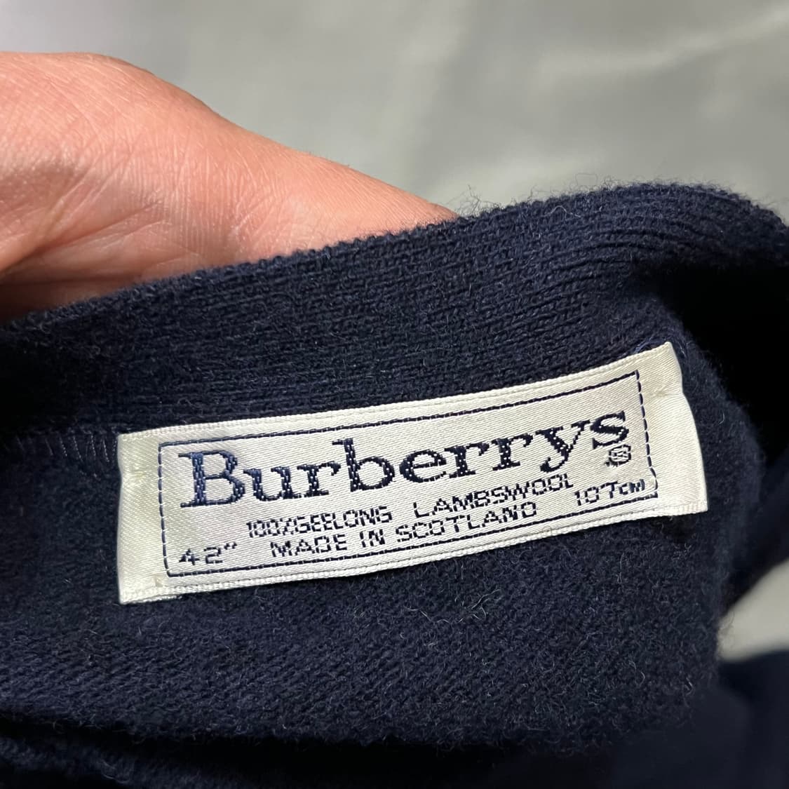 버버리 램스울 가디건 y15663 상품이미지6