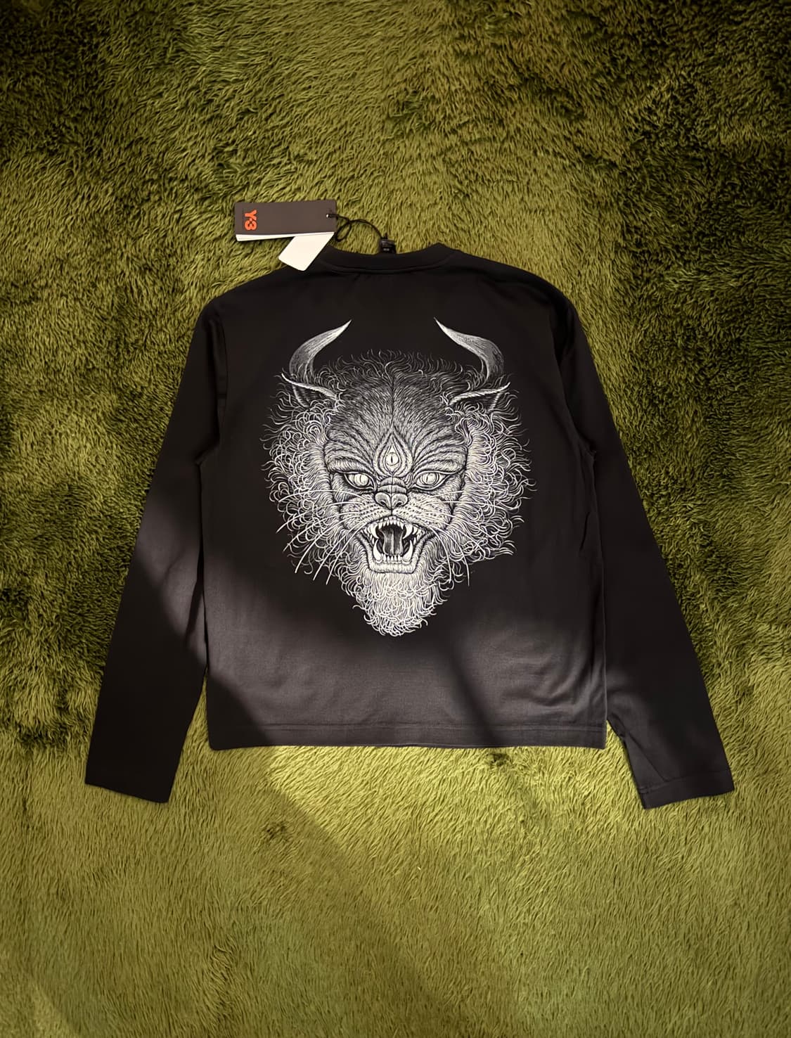 [S] Y-3 요지 야마모토 우먼스 뉴질랜드 올블랙스 헌정 롱슬리브 상품이미지7