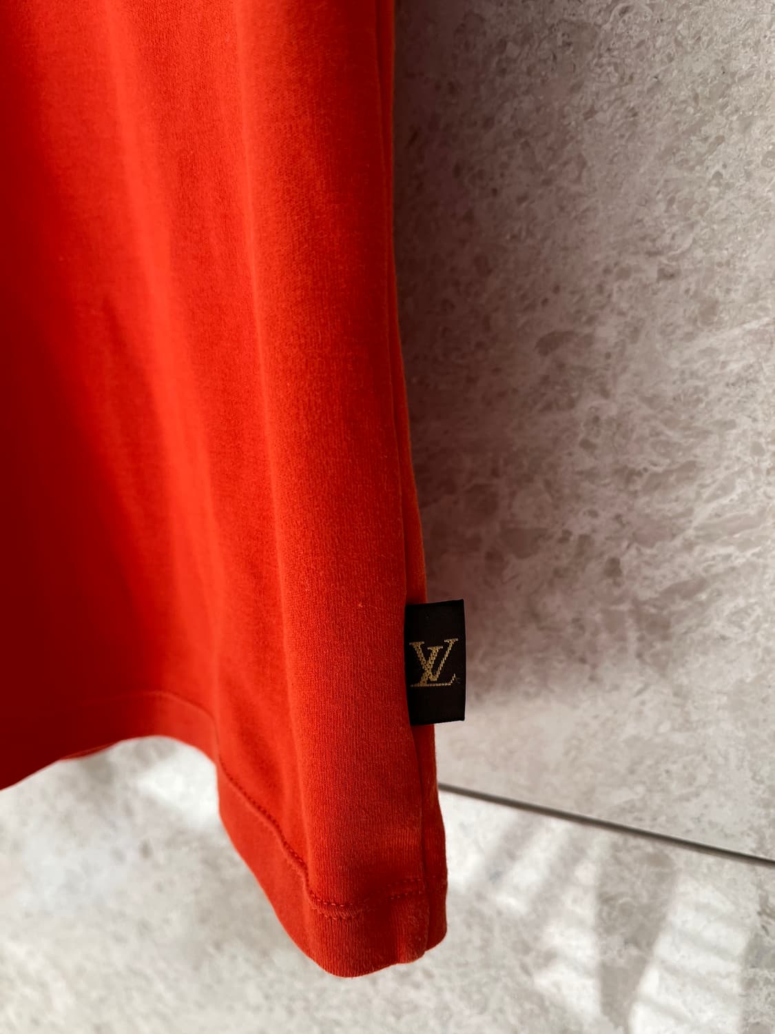 루이비통 오렌지 반팔 티셔츠 M 상품이미지2