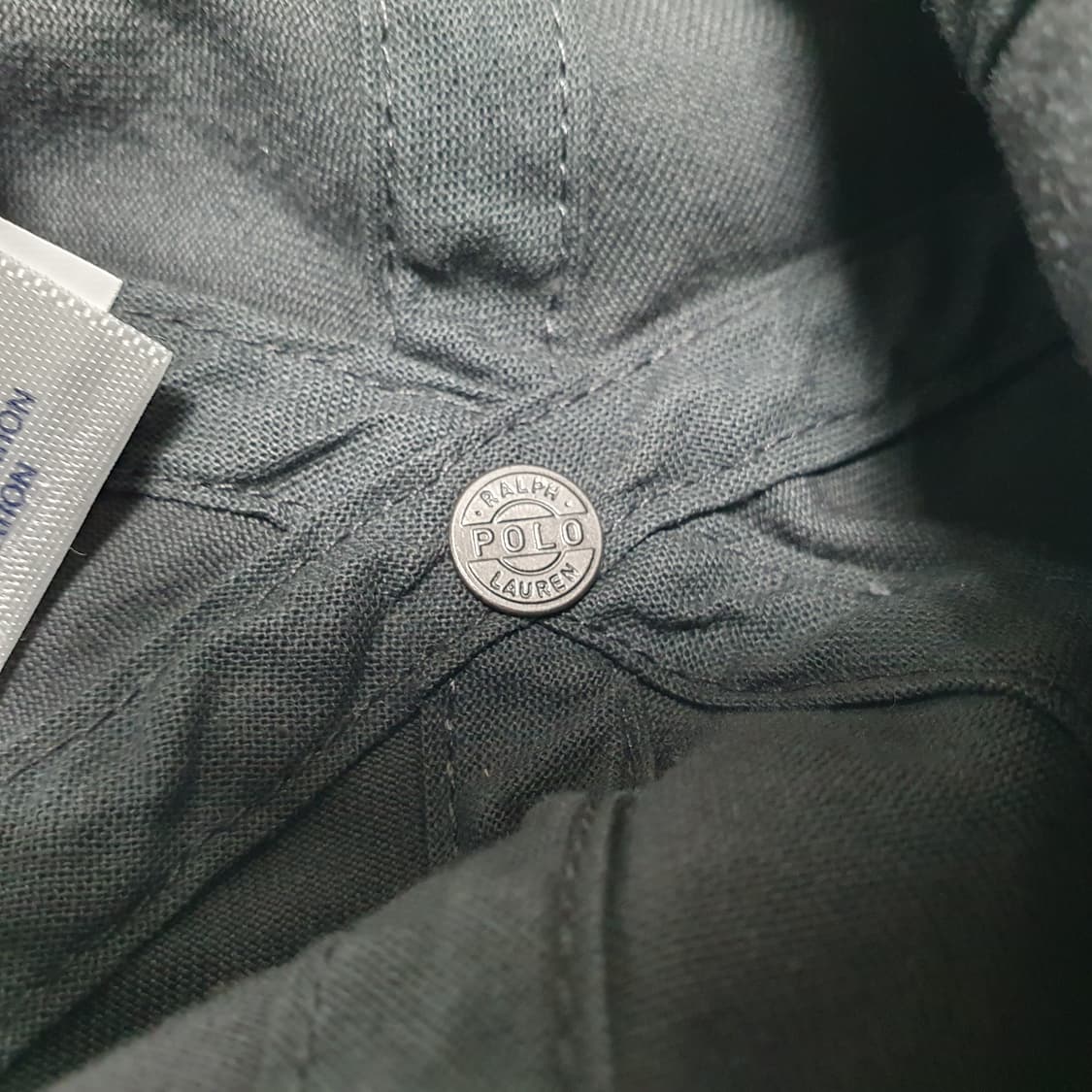 폴로 랄프로렌 볼캡 모자 올 차콜 다크 그레이 클래식  상품이미지5