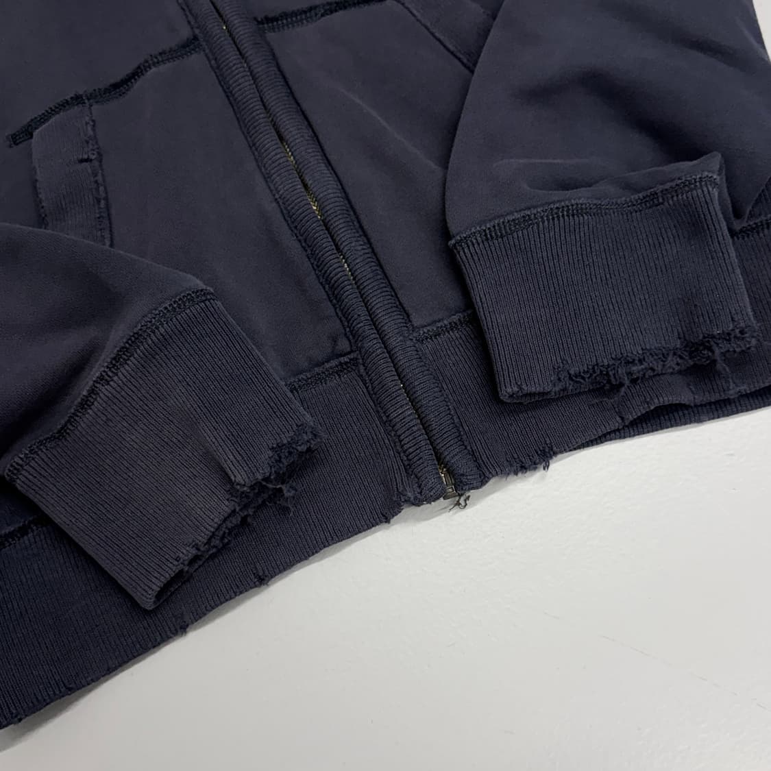 아베크롬비 Y2K 아치로고 후드집업 네이비 상품이미지4