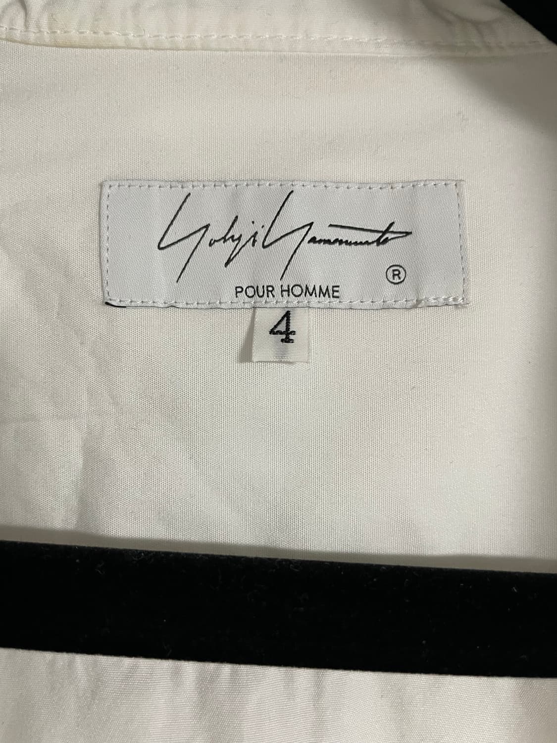 요지야마모토 남성 후드셔츠코트 상품이미지3