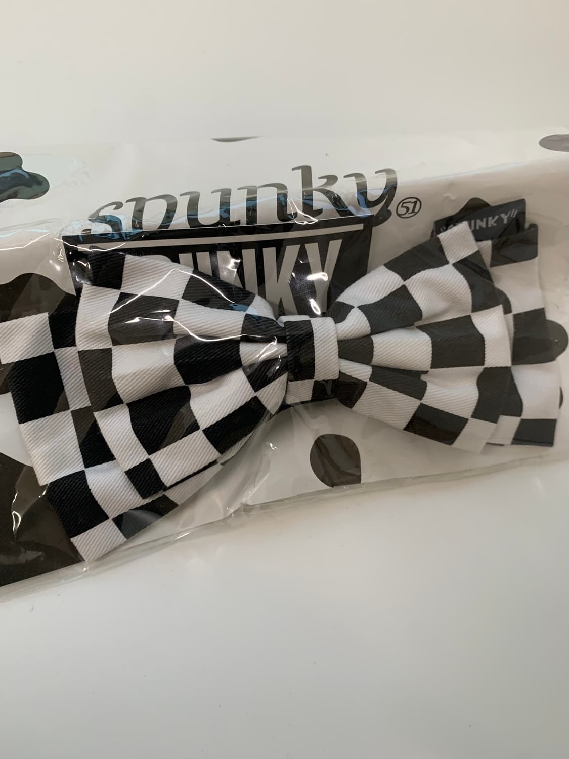 SPUNKY CHECKED HAIR PIN 상품이미지3