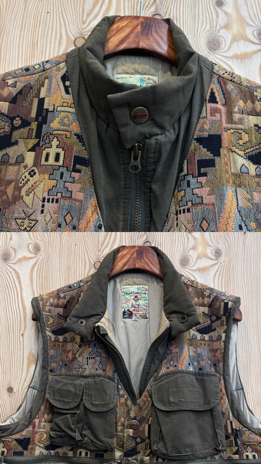 80s~90s 나이젤 카본 멀티포켓 태피스트리 베스트 상품이미지2