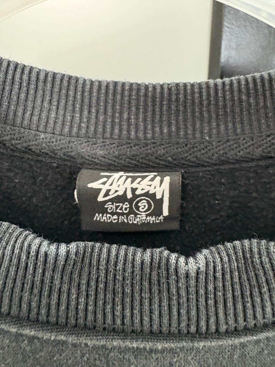 루키CK9748: 스투시 블랙 맨투맨  상품이미지6