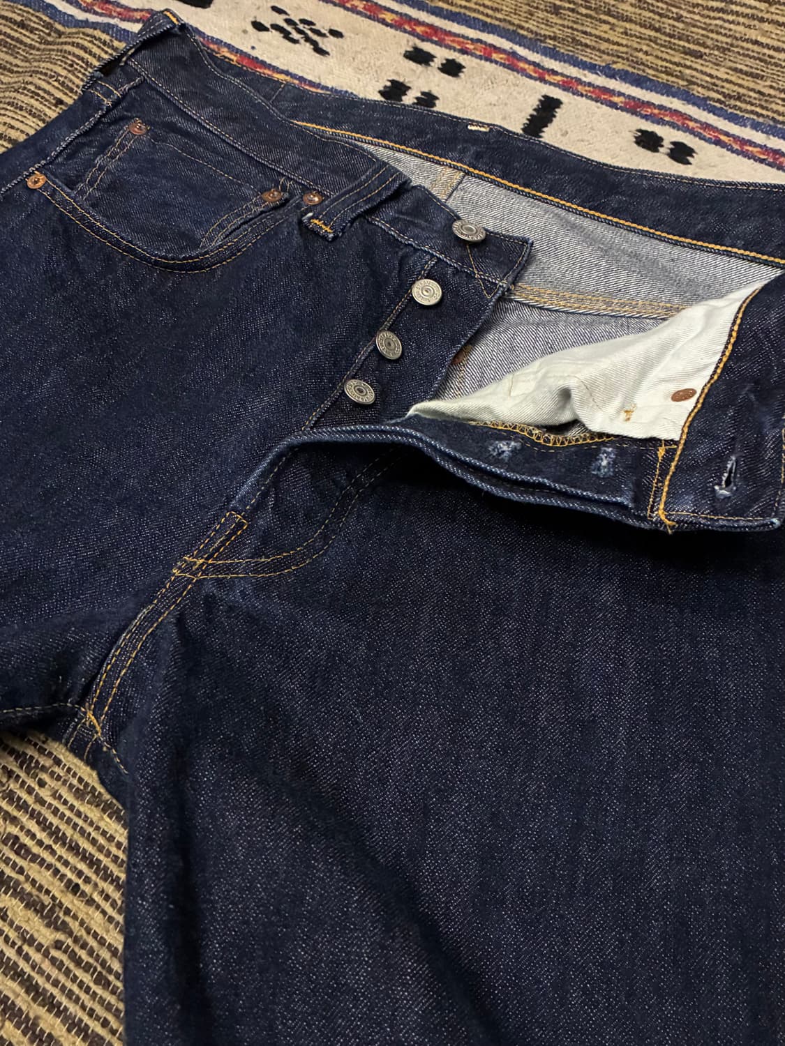 (32)LVC 리바이스 빈티지 클로딩 47501 셀비지데님501xx 상품이미지3