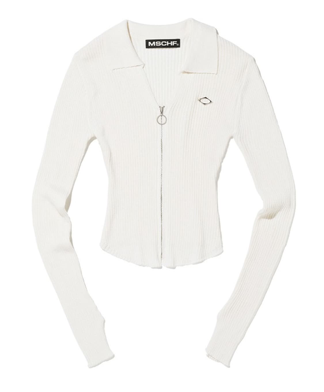 미스치프 니티드 롱슬리브 화이트 (s) 상품이미지1