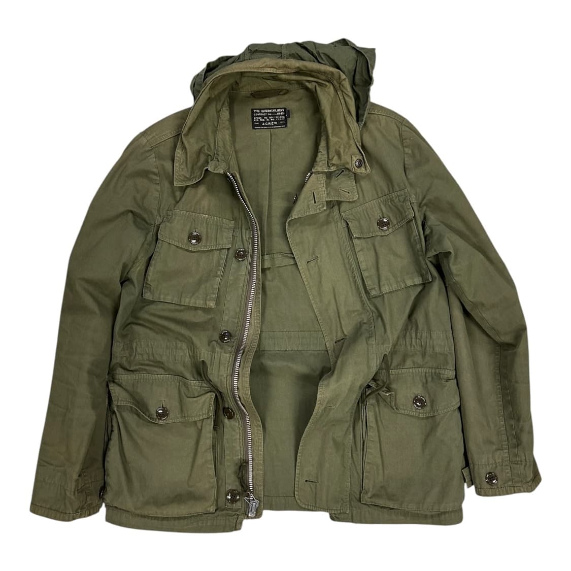 L) 제이크루 J.Crew 올리브 필드 메카닉 자켓 OJ-091 상품이미지3