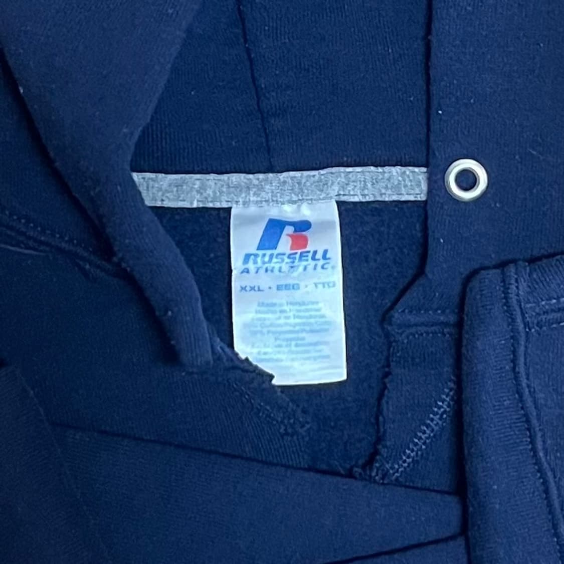 [XXL] 10년대 러셀 크루넥 후드티 네이비 상품이미지2