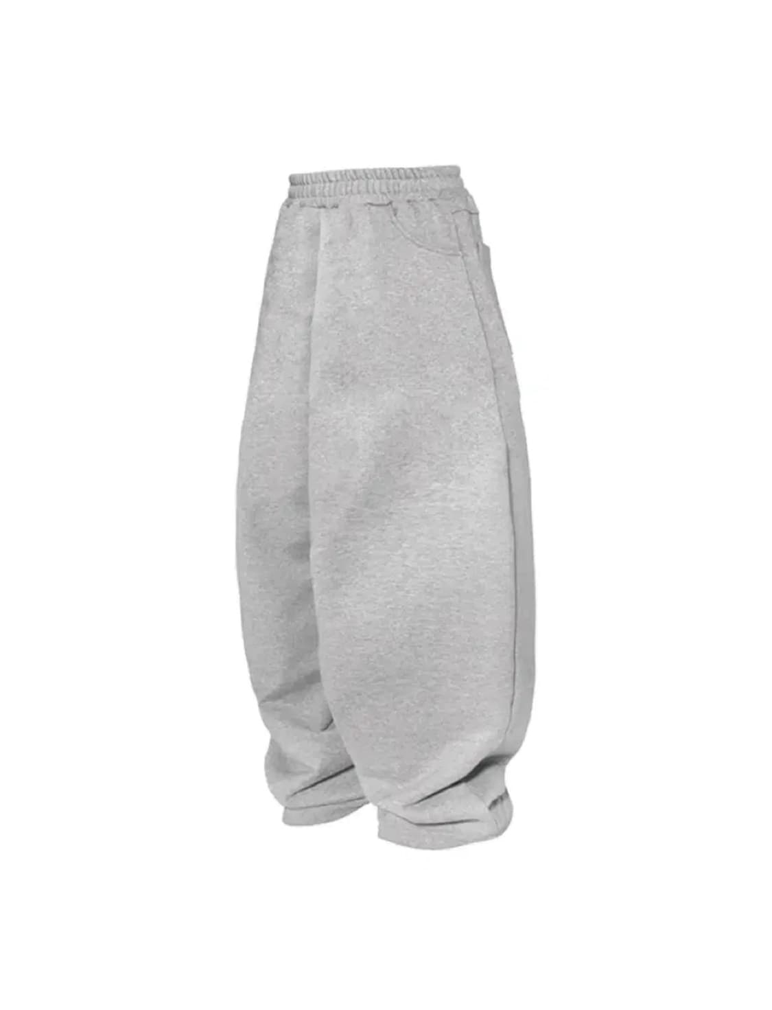 MJD 에브리데이 헤비 스웻 스웨트 배기 팬츠 멜란지 그레이 상품이미지1