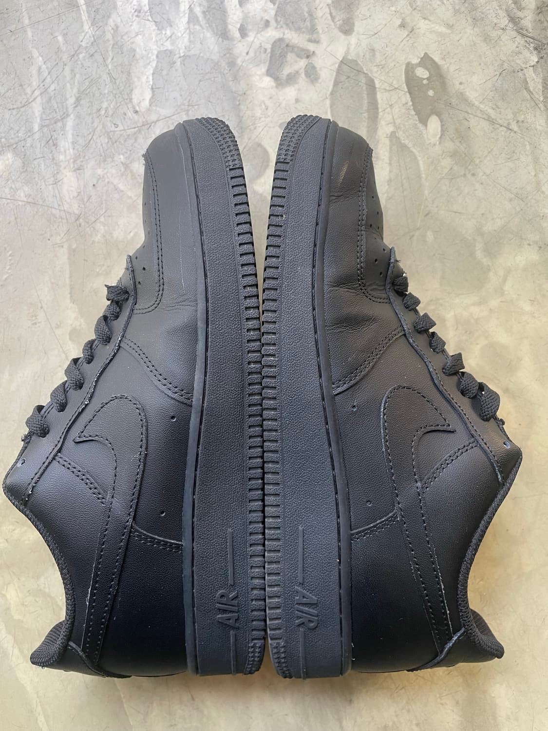 나이키 에어포스1 블랙 270 상품이미지4