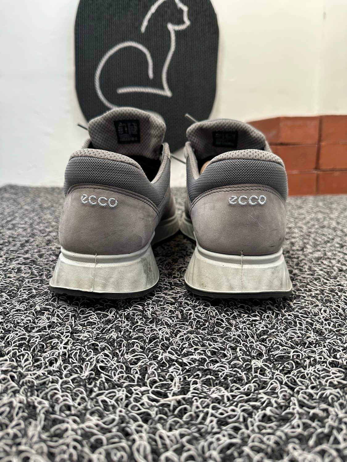 에코 남성 스니커즈 265mm 회색 상품이미지5