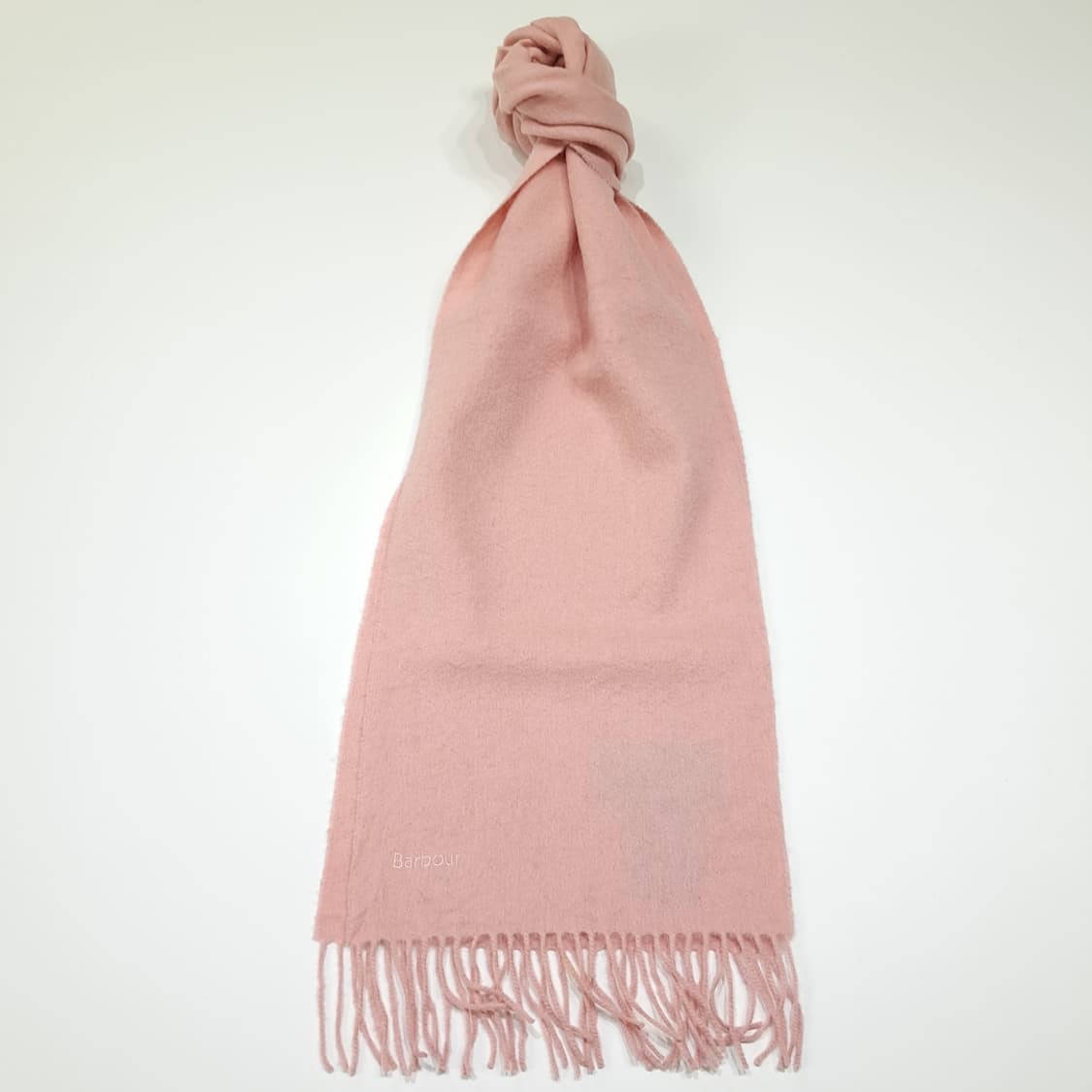 MX647 바버 램스울 연핑크 머플러 목도리 상품이미지1