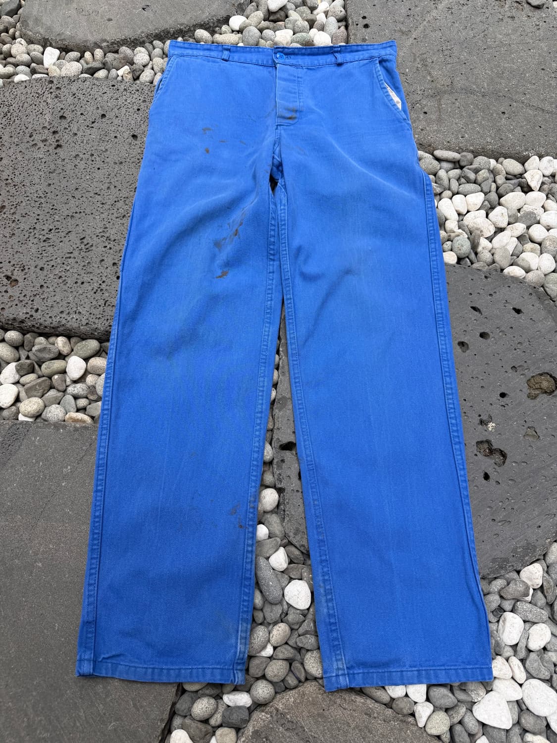 DISTRESSED 2000s NATURAL FADED 프렌치워크팬츠 상품이미지1