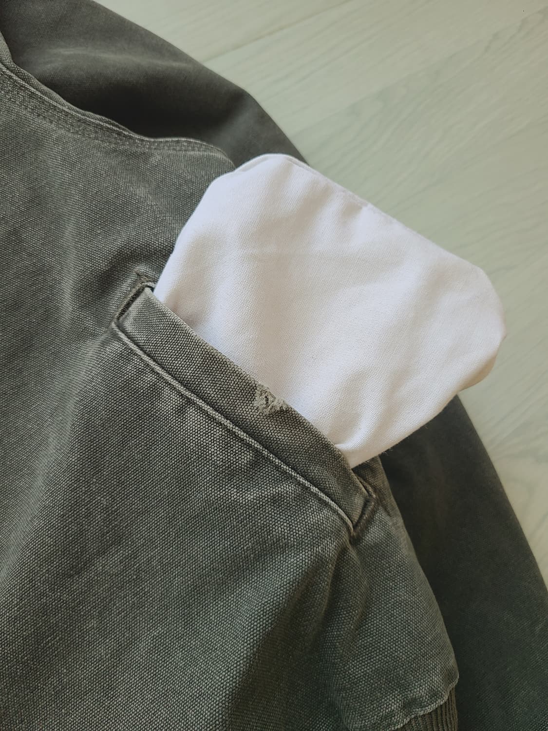 [L] 칼하트 j14 mos 모스그린 산타페 판매 상품이미지7