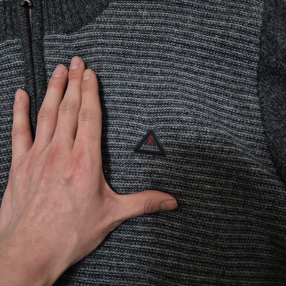 로베르타 티 까메리노 골프웨어 방풍 니트집업 L(100) 상품이미지5