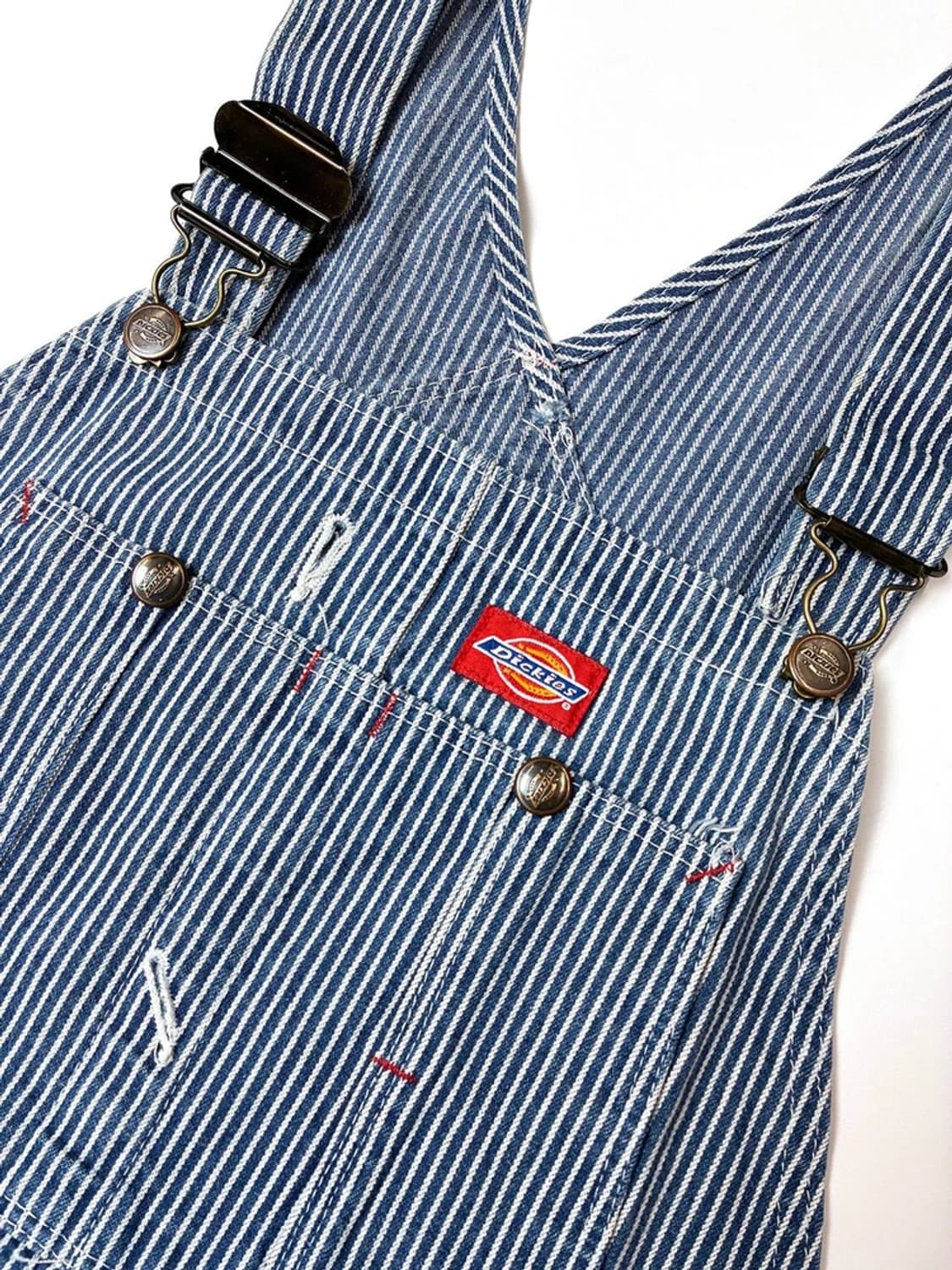 디키즈 히코리 스트라이프 오버롤 서스펜더 멜빵 팬츠 PN5327 상품이미지3