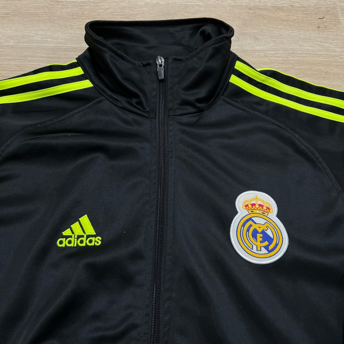 아디다스 레알 마드리드 사이드라인 져지 트랙탑 자켓 [블랙] XL/105 상품이미지4