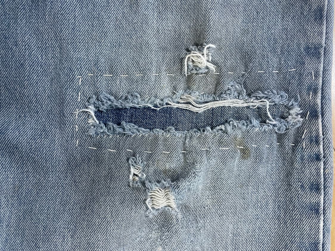 36 X 32 리바이스 실버탭 배기핏 커스텀 상품이미지6