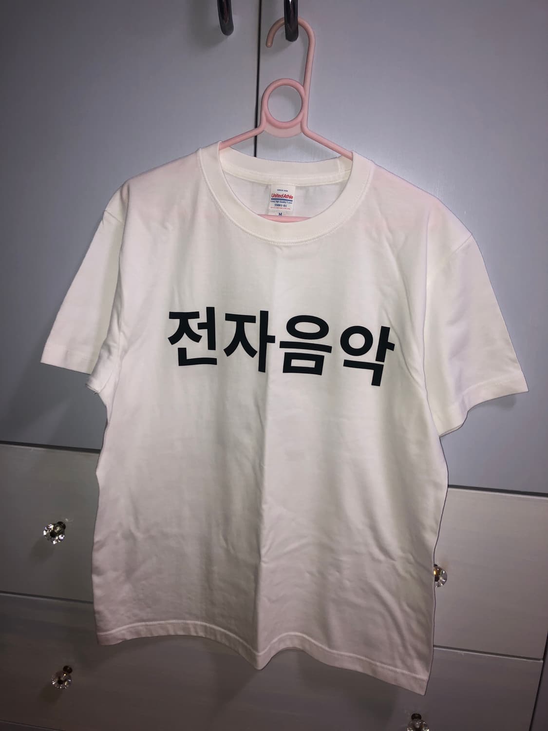 키라라 전자음악 티셔츠 M사이즈  상품이미지1