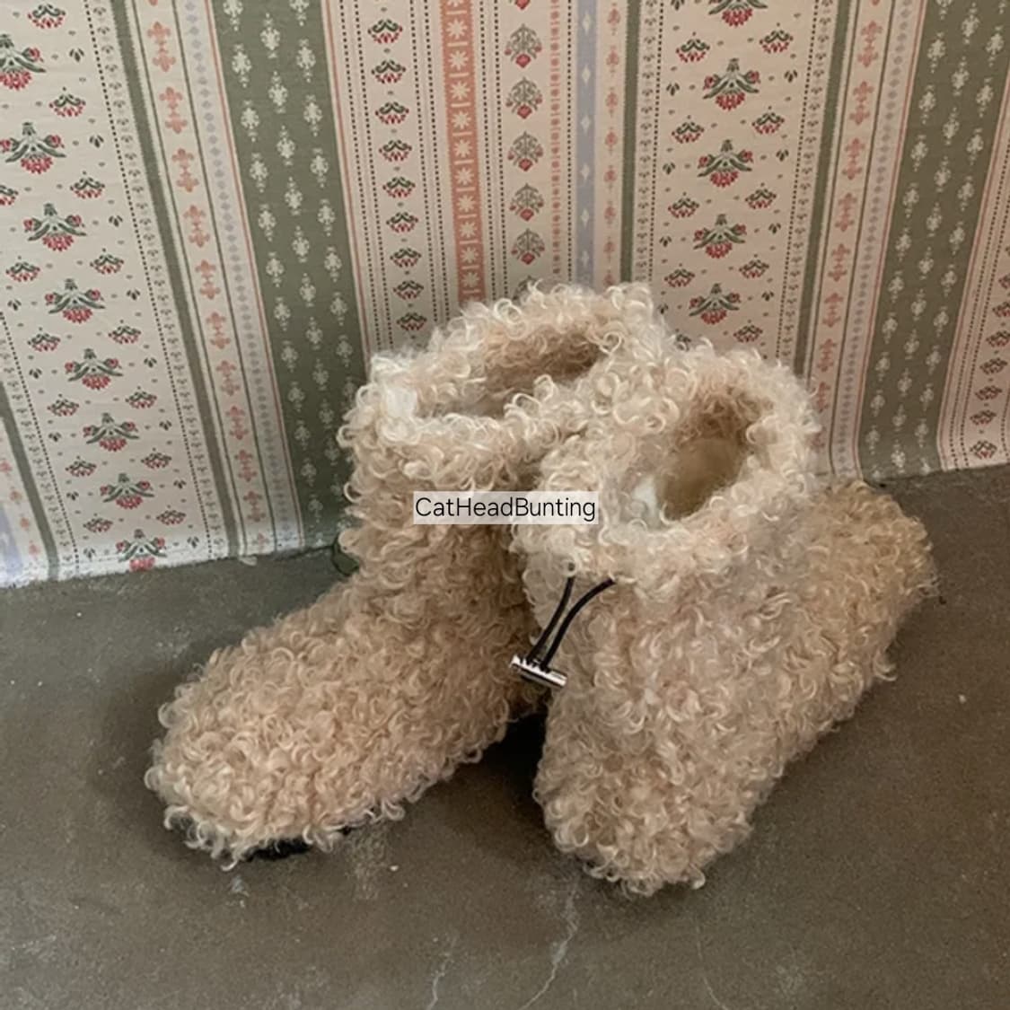 착샷O_시어링 퍼 뽀글이 양털 부츠 상품이미지2