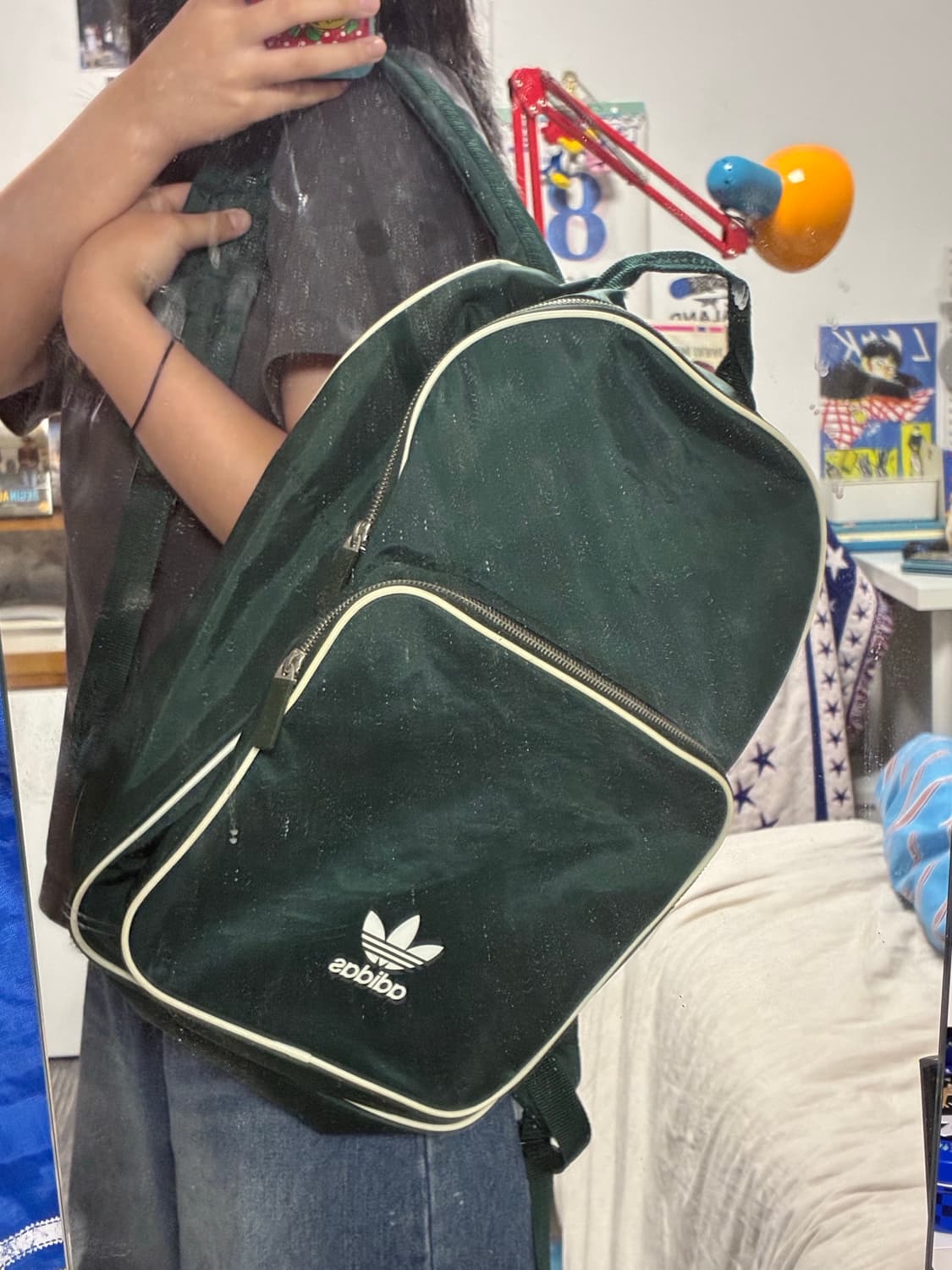 아디다스 클래식 그린 백팩 상품이미지5
