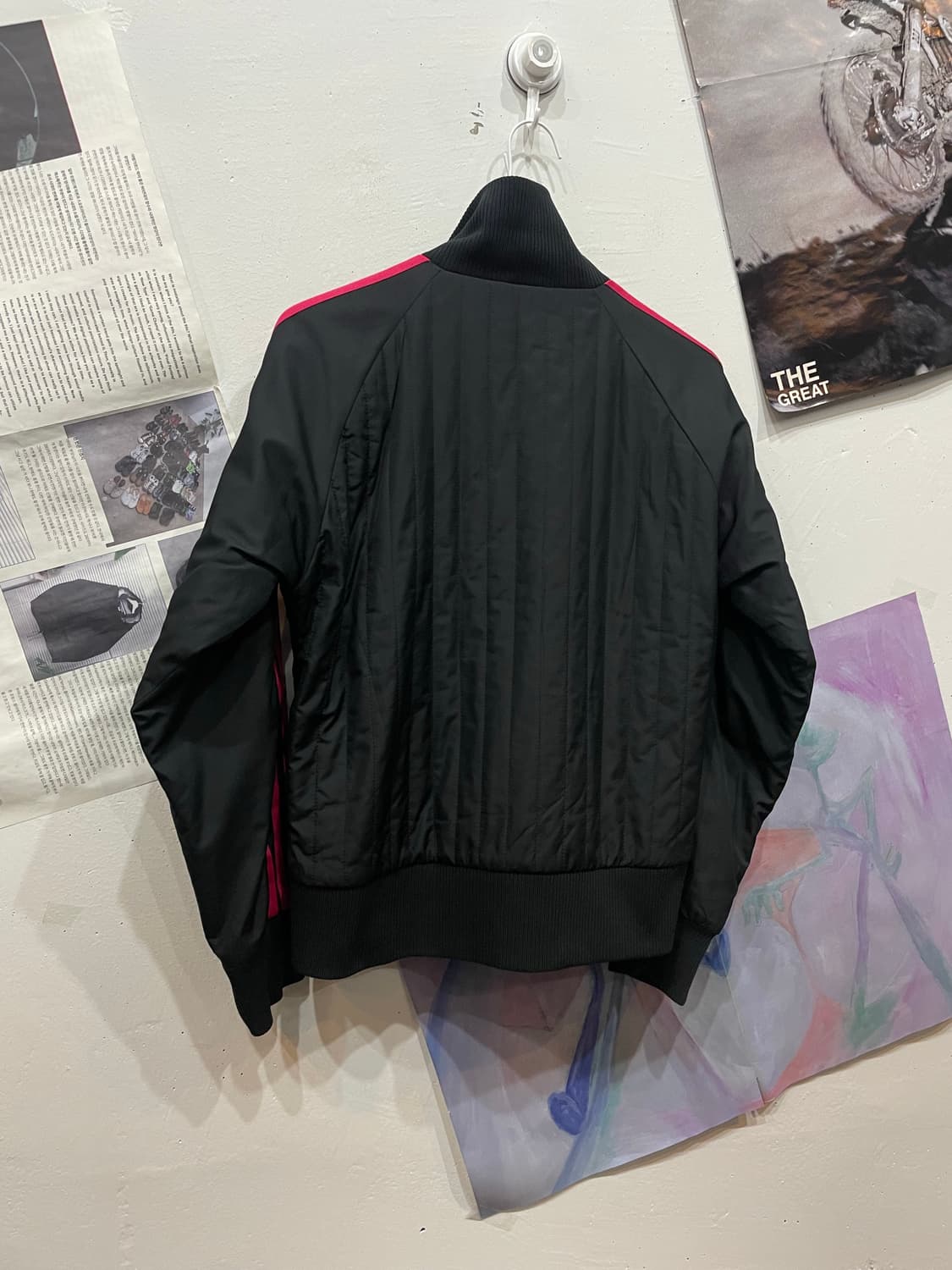 아디다스 져지 점퍼 핑크  상품이미지4