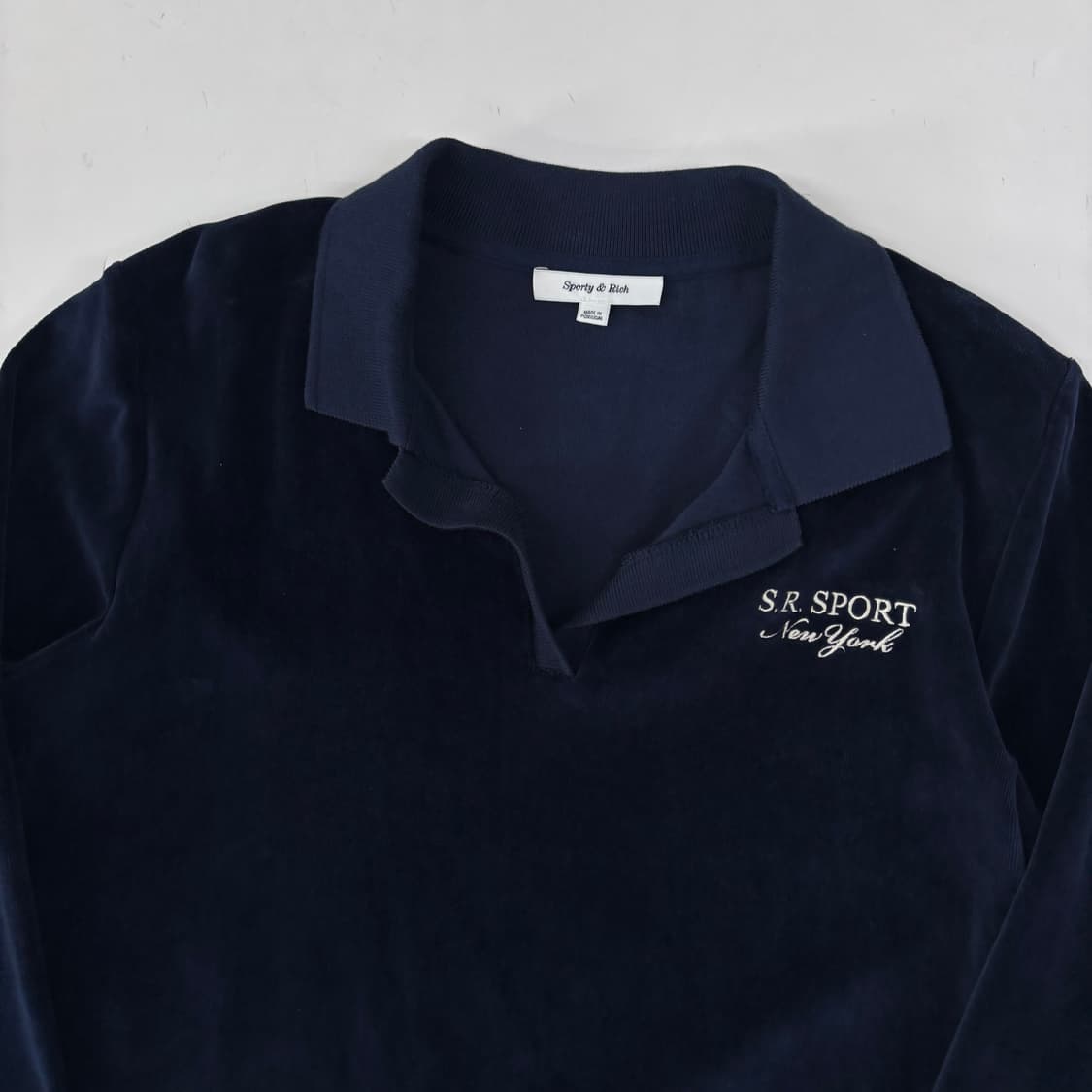 스포티앤리치 벨벳 롱슬리브 상품이미지5