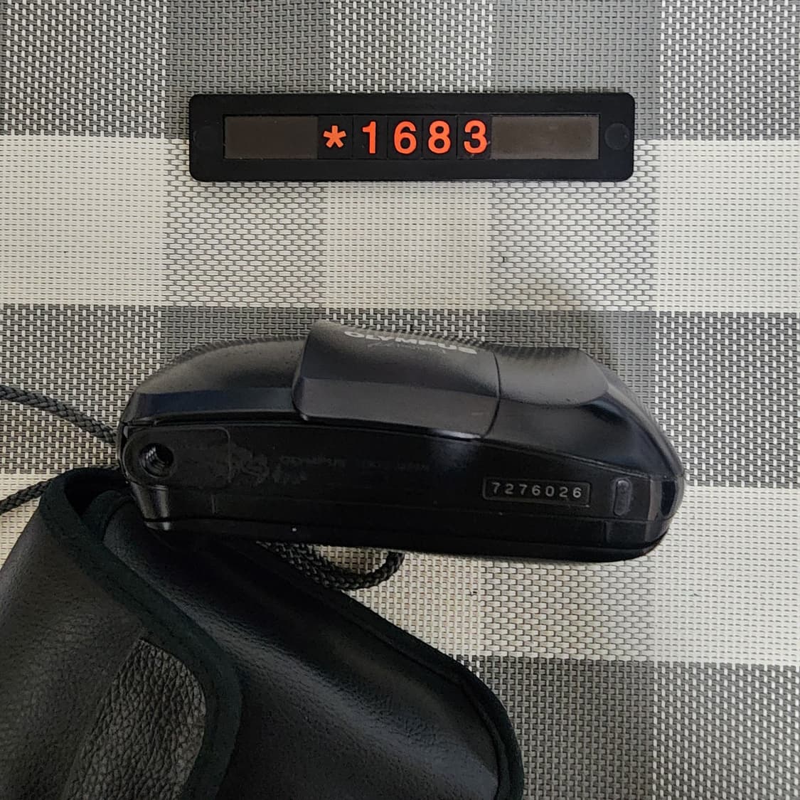 올림푸스 뮤 1 블랙바디 필름카메라 파우치포함 상품이미지5