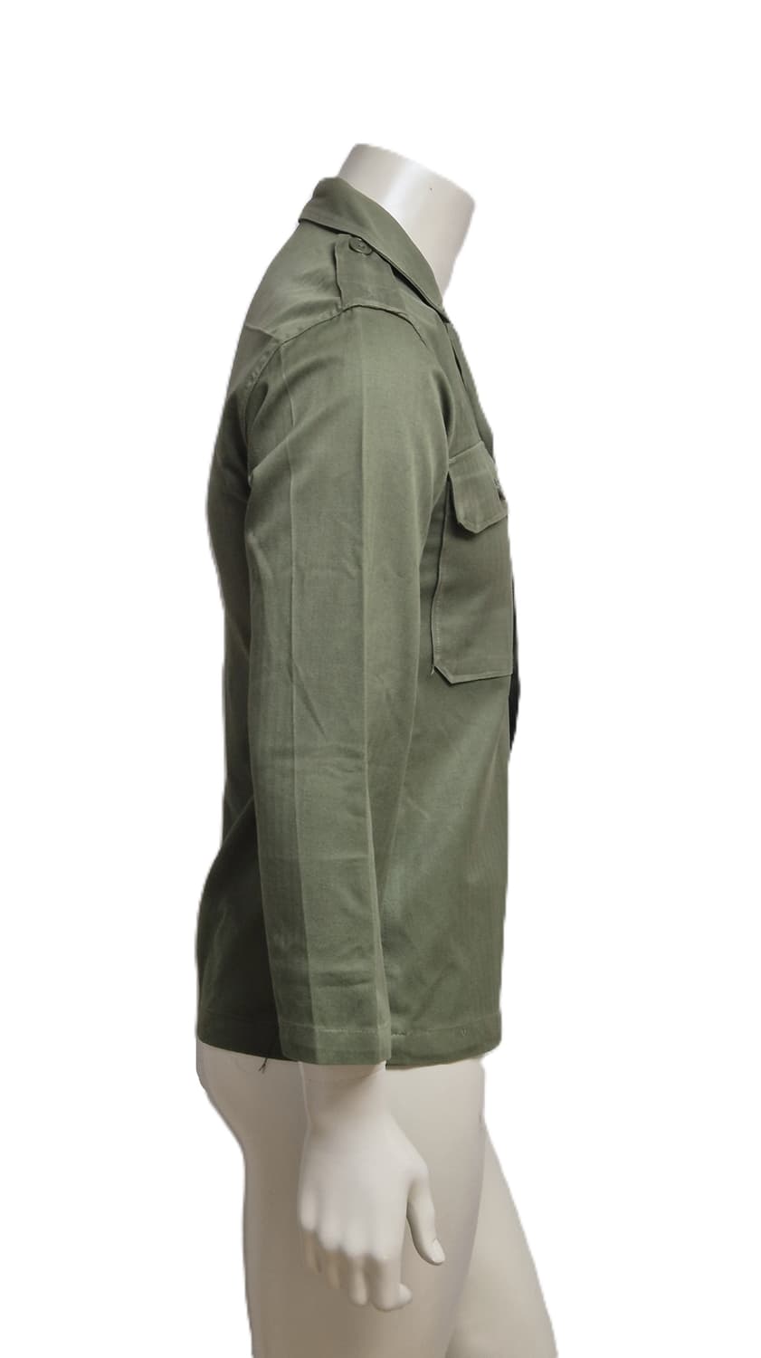 국군 구형 70년대 민무늬 전투복 상의 자켓 (S) 상품이미지3