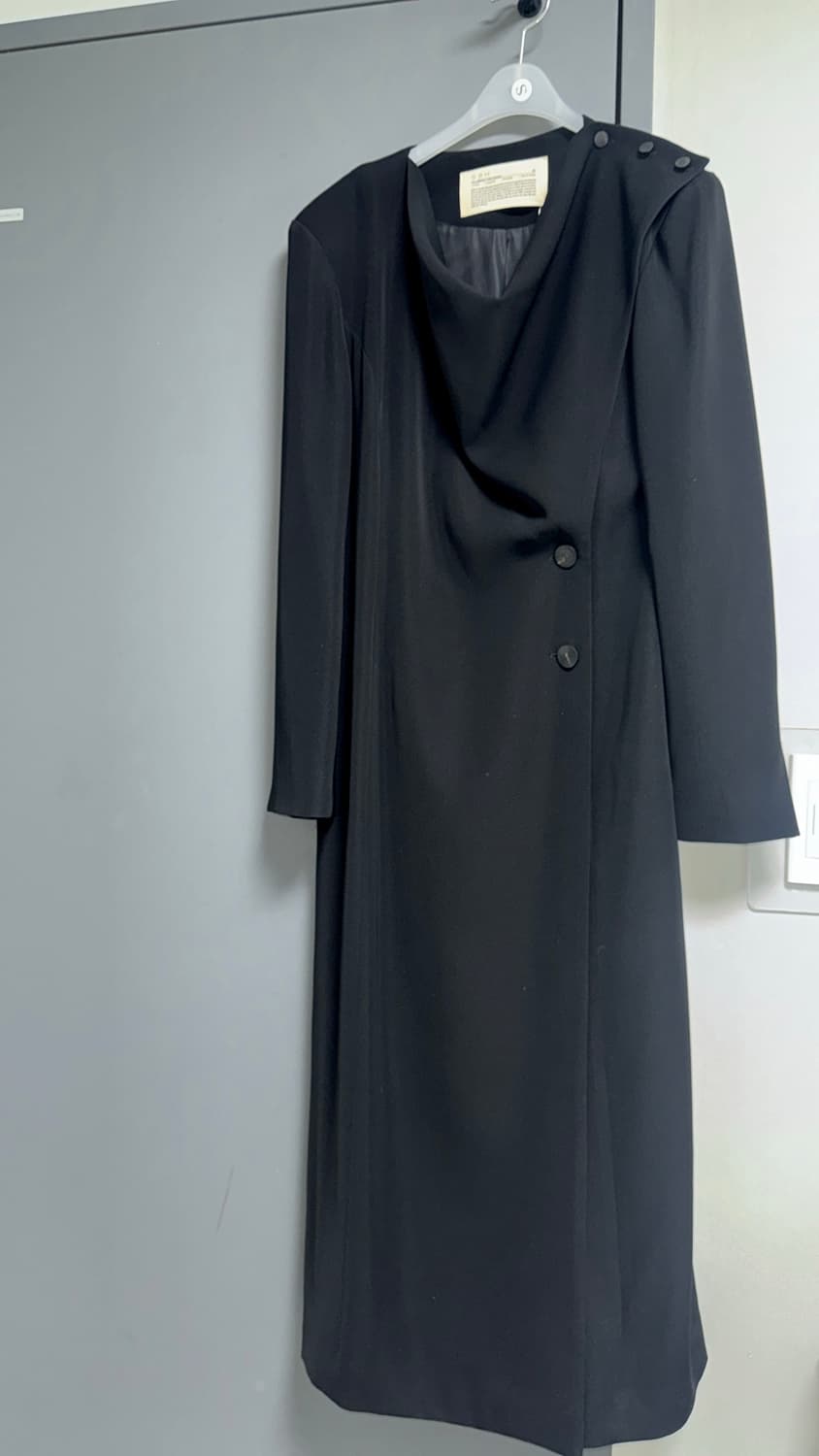 GBH DRAPING WRAP DRESS (S 사이즈) 상품이미지1