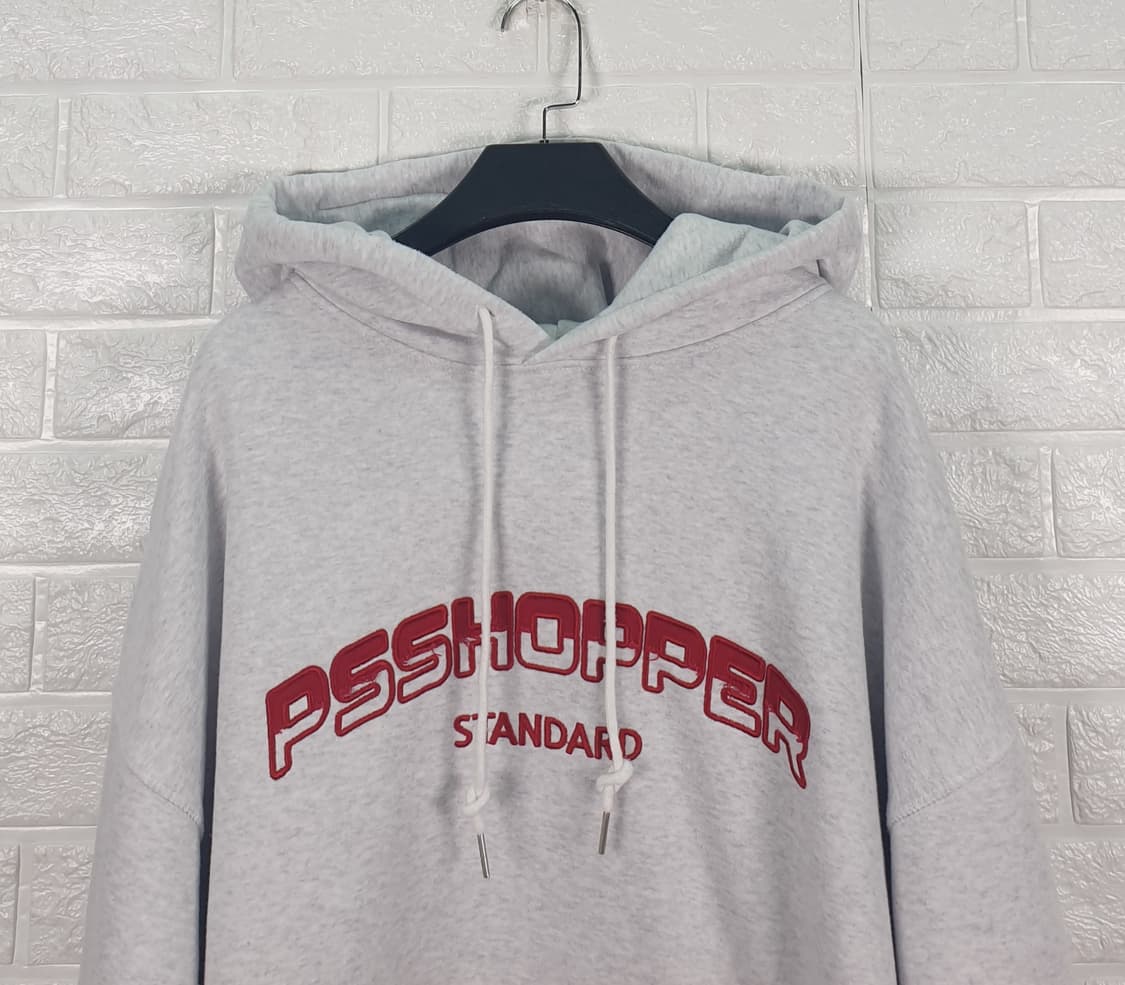 [105-110]피에스쇼퍼 오버핏 기모 후드티 상품이미지4