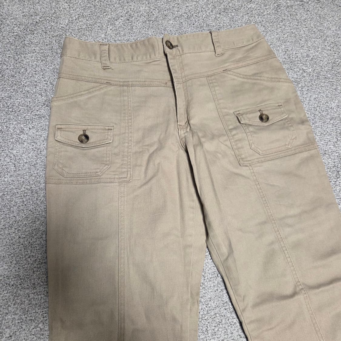 일본 빈티지 아메카지 포켓 디테일 팬츠 30-31 상품이미지2