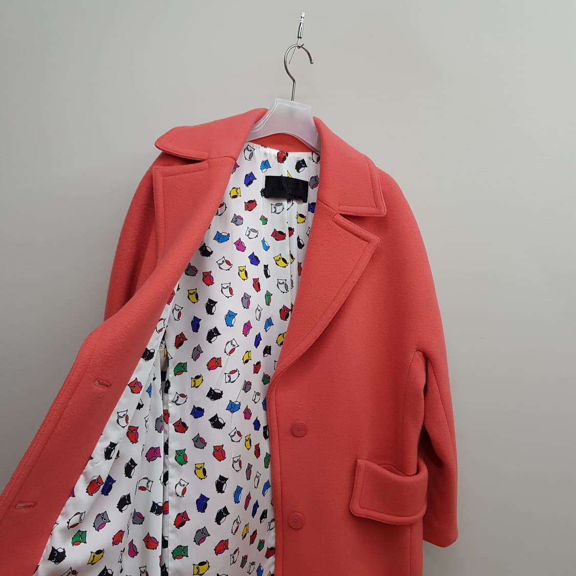 럭키슈에뜨 캐시미어 블렌드 싱글 울 코트 36사이즈 상품이미지5