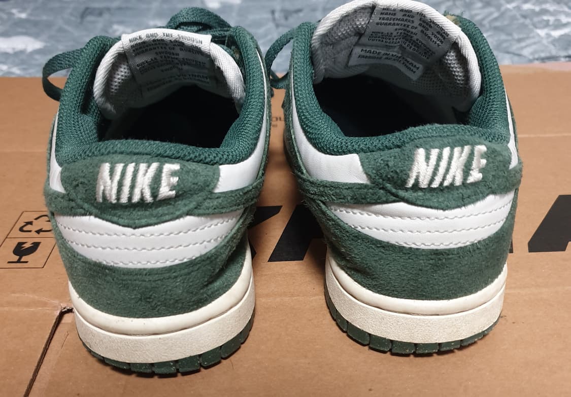 나이키 덩크로우 넥스트 네이처 스웨이드 빈티지 그린 (230) 상품이미지4