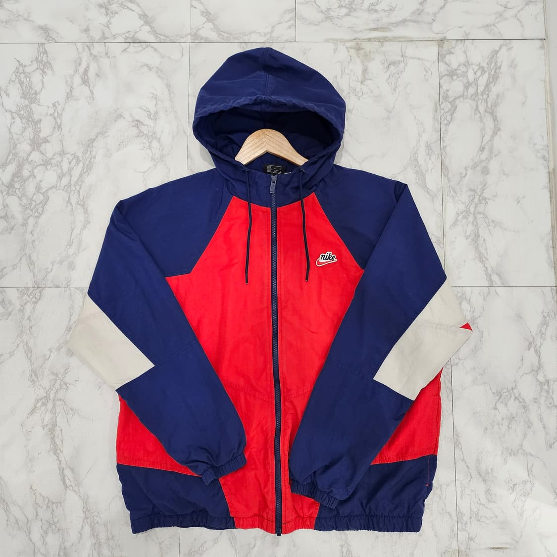 나이키 헤리티지 건담 배색 바람막이XL 상품이미지1