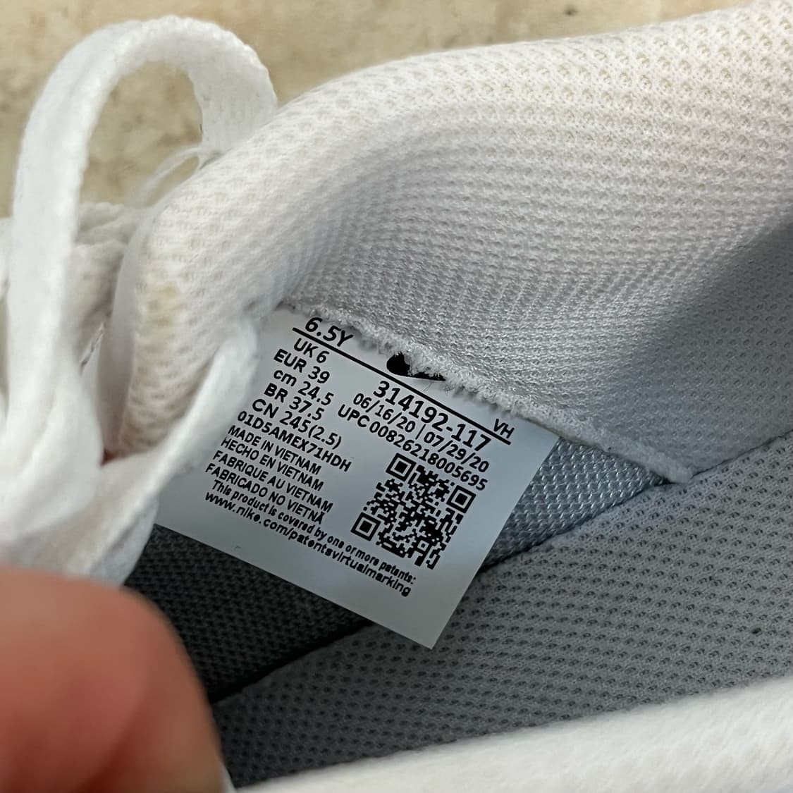 Nike Air Force 1 white 상품이미지5