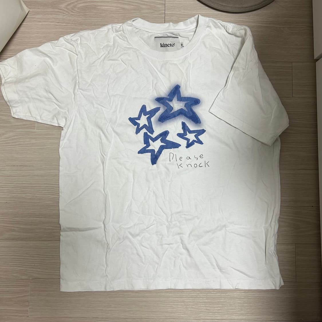 키네토 스타 샤인 엠보 티셔츠 M 상품이미지1