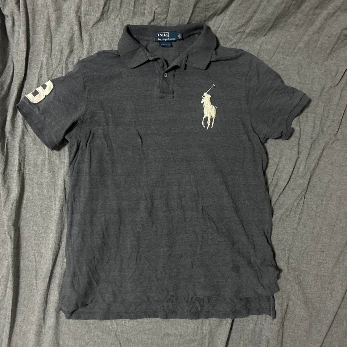 폴로 랄프로렌 빅포니 카라티 그레이 XL 상품이미지1