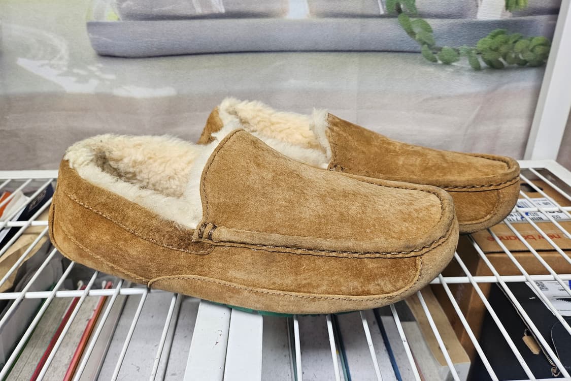 어그 남성 방한화 260 애스콧 양털 모카신 겨울 방한로퍼 SE02 상품이미지3