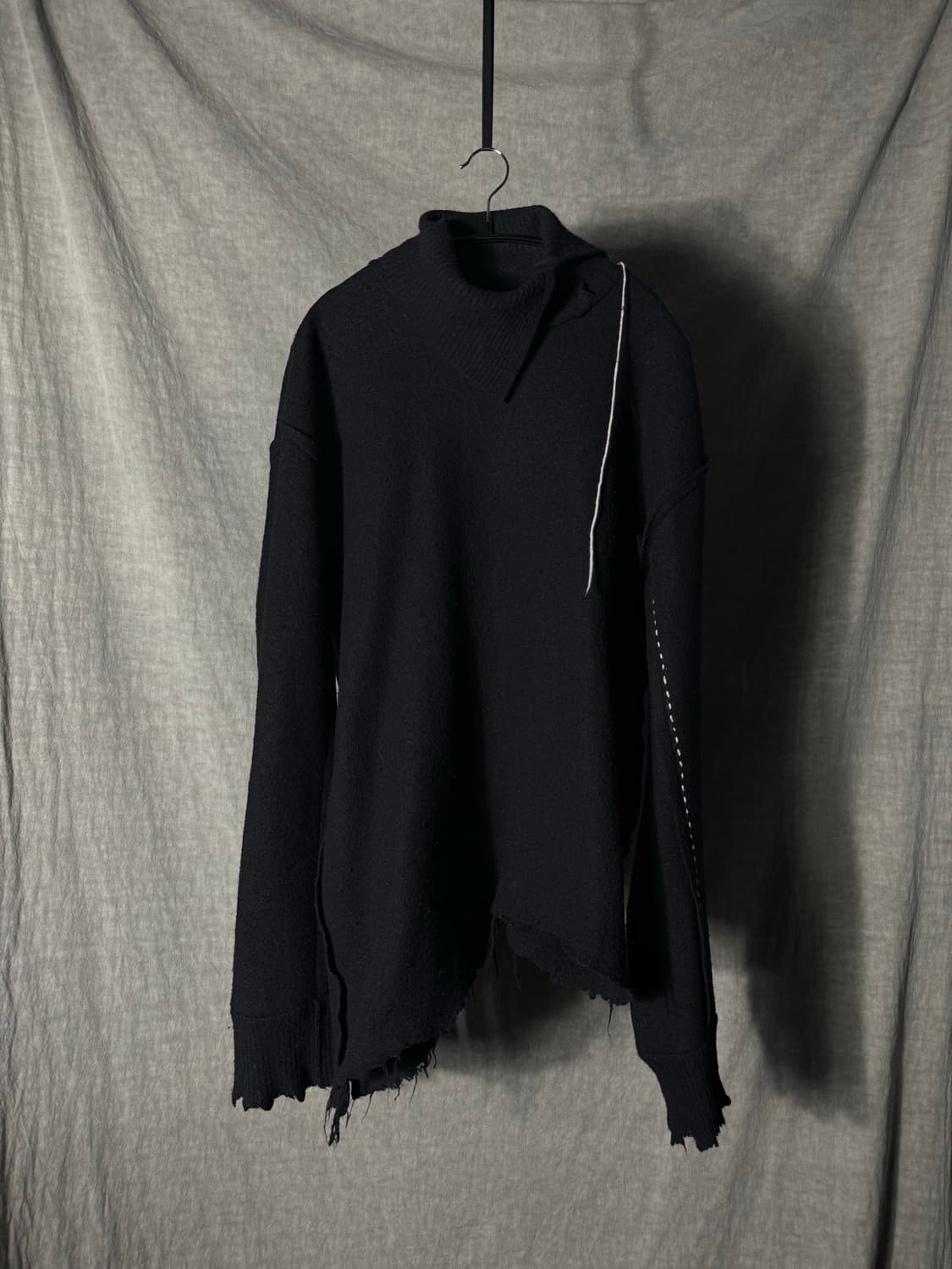 BED j.w. FORD Distressed High Neck Knit 상품이미지2