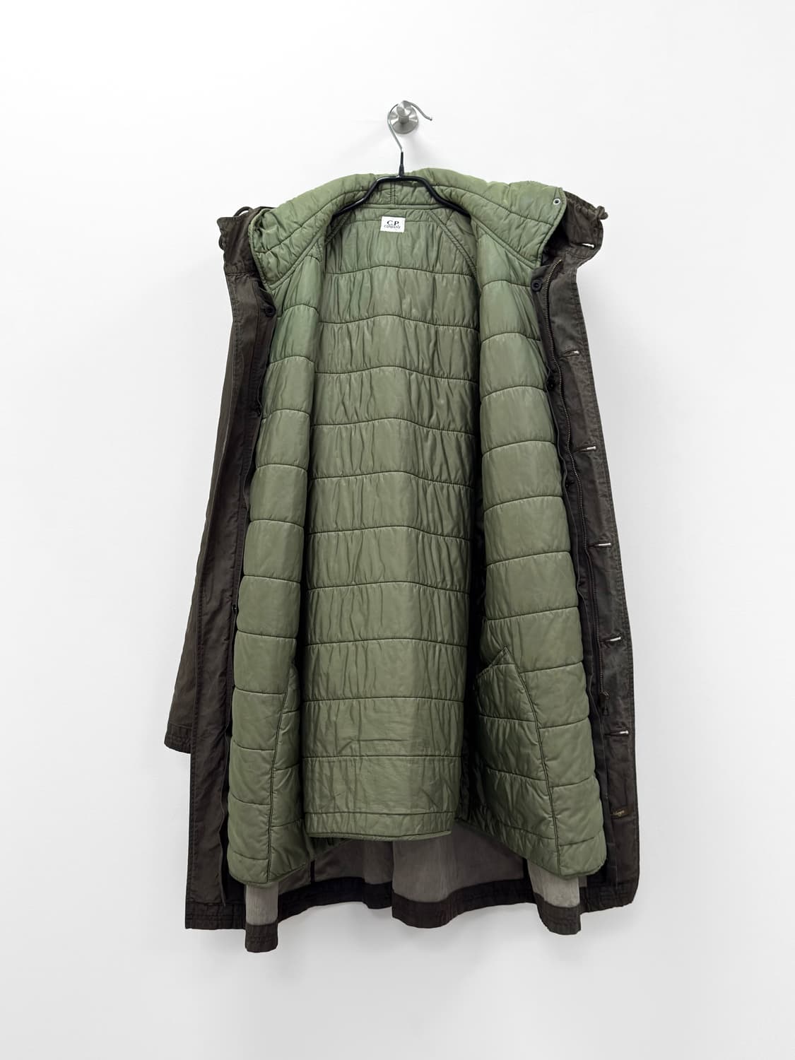  C.P. Company Norge 후드 야상 자켓 카키 상품이미지7