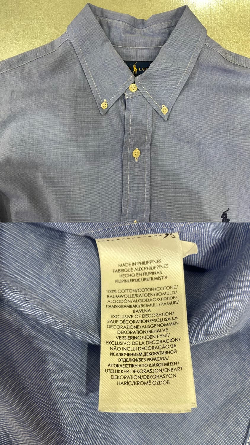  (L) POLO 폴로 랄프로렌 솔리드 셔츠  상품이미지10