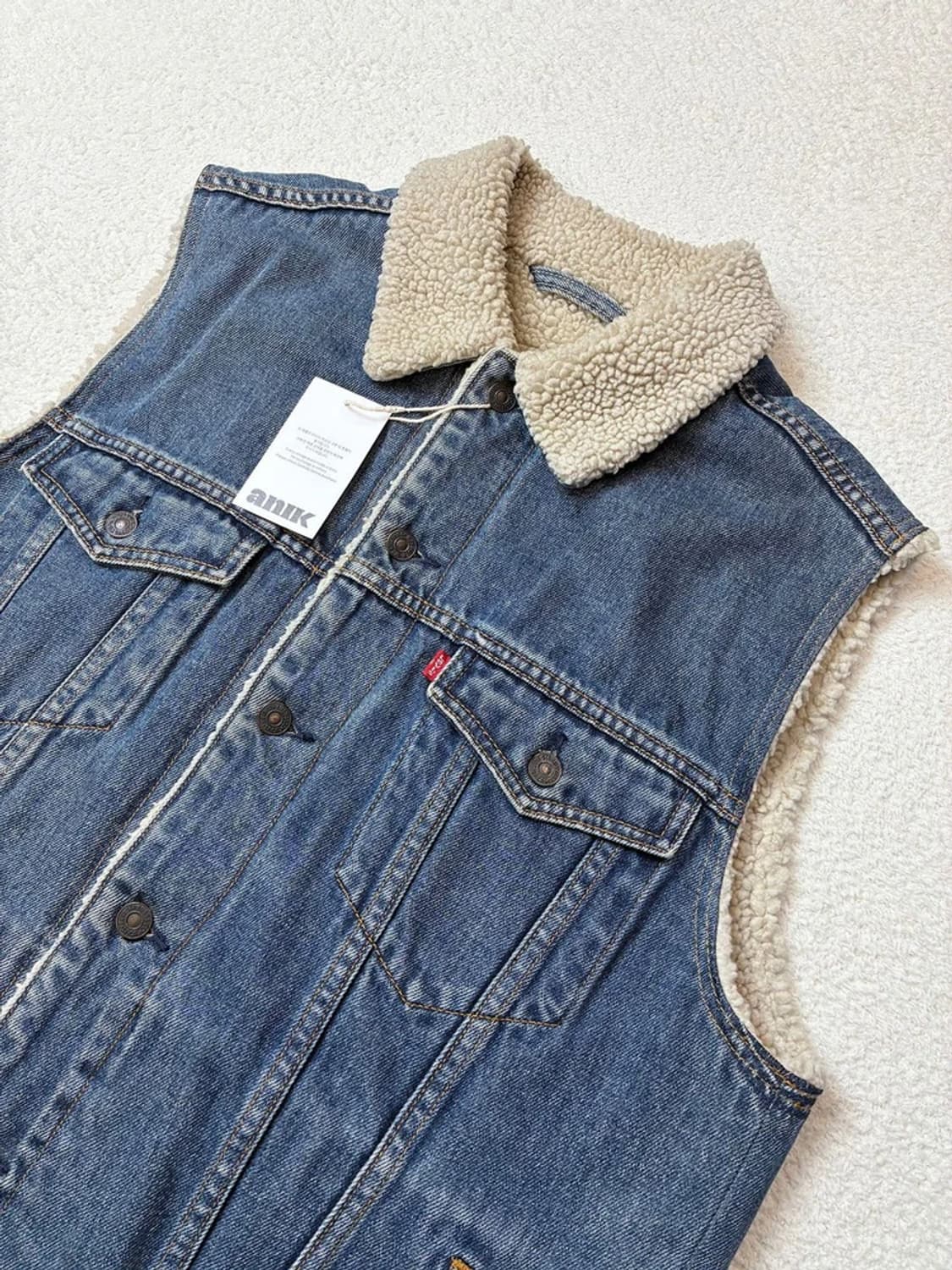 리바이스 00's 쉐르파 데님 베스트 PN5934 상품이미지2