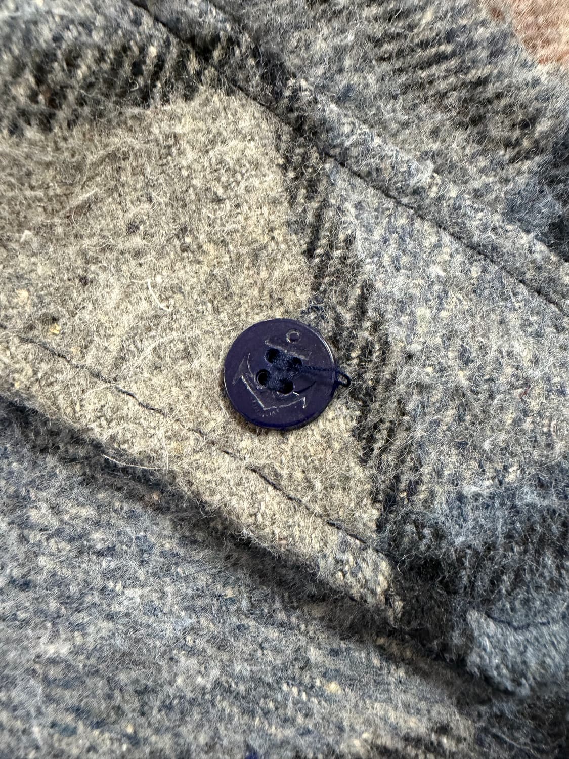 [L~XL] 시어스 Sears 울 체크 셔츠 자켓 상품이미지3