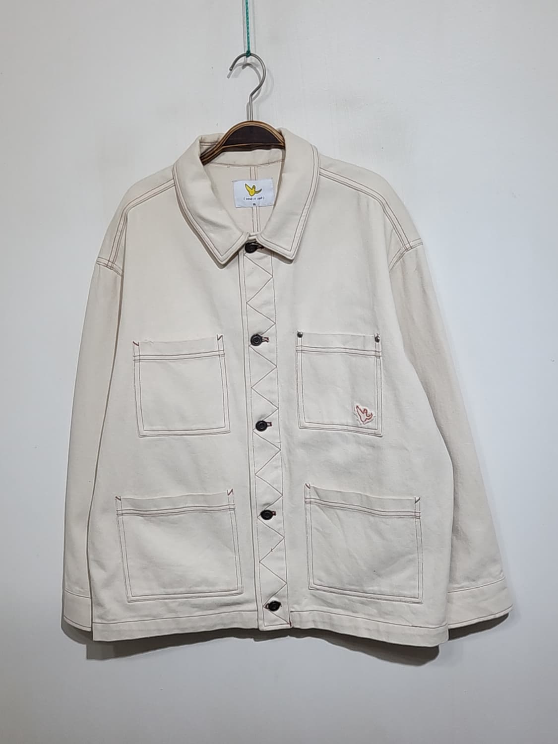 (XL) 와릿이즌 청자켓 루즈핏 데님자켓 캐주얼  상품이미지1