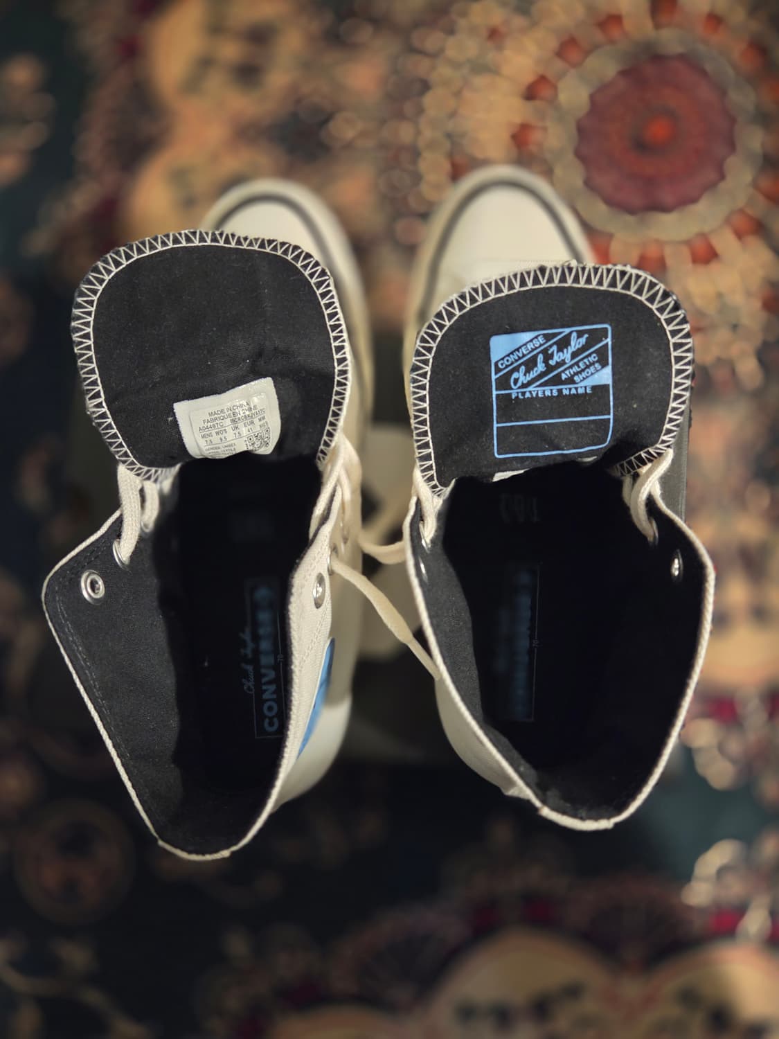 [정품/레어] 컨버스 척70 스페셜 에디션 자수 하이탑 (275mm) 상품이미지5