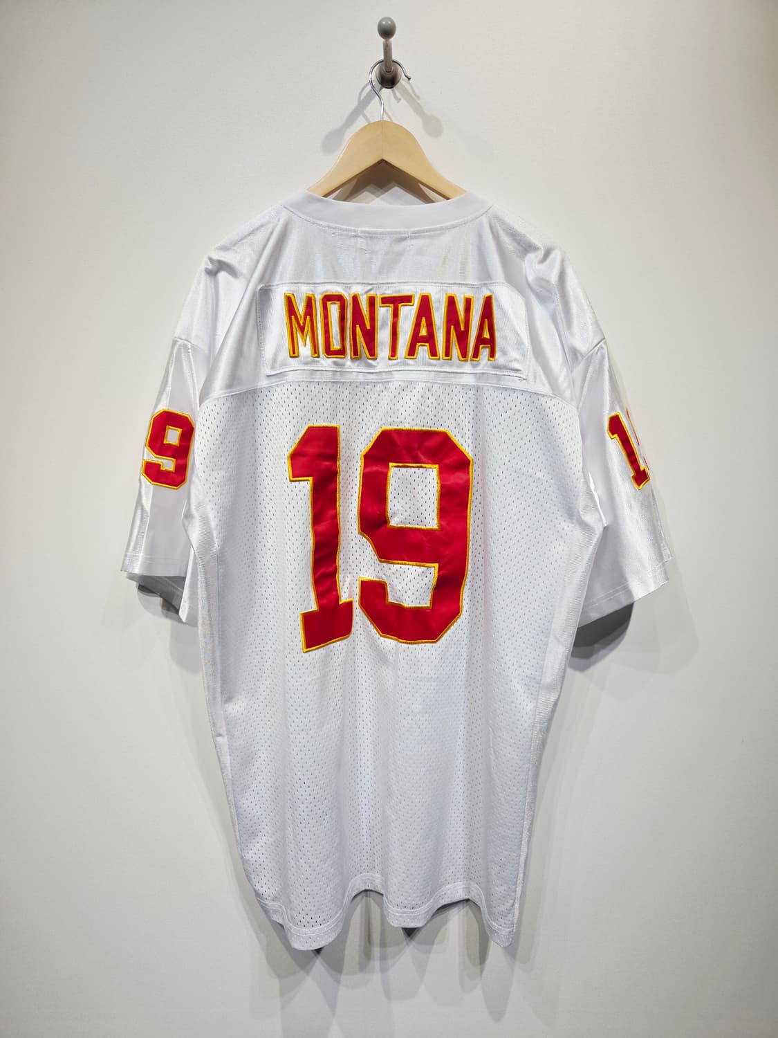 미챌앤네스 조 몬타나 캔자스시티 치프스 1994 스로우백 저지 상품이미지4