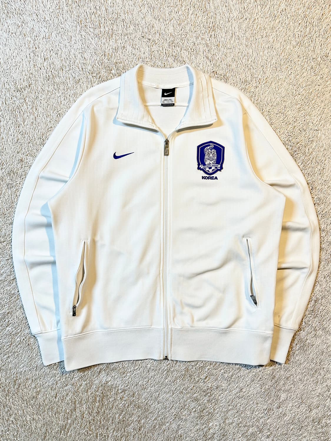 대장급) 나이키 대한민국 국대 트랙탑 져지 화이트 상품이미지1